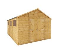 Mercia Premium Shiplap Apex Workshop Timber Shed - 15 x 10ft