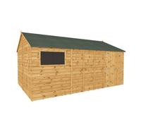 Mercia 10X16 Ft Apex Wooden Workshop With Double Door