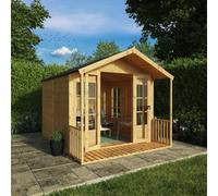 Mercia Traditional Summerhouse - 10 x 8ft, Brown