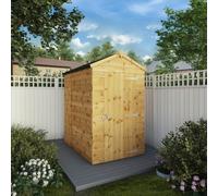 Mercia 3' 10" x 5' 8" Apex Shed - Premium Dip Treated Shiplap
