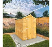 Mercia 5' 11" x 4' 3" Apex Shed - Budget 8mm Cladding Overlap