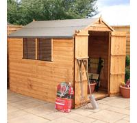 Mercia 6' 3 x 7' 10 Apex Shed - Budget Dip Treated Overlap