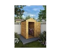 Mercia 6 X 4 Shiplap Apex One Colour