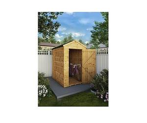 Mercia 6 X 4 Shiplap Apex One Colour