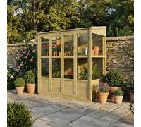 6 x 3 Mercia Traditional Tall Wall Greenhouse