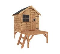 Mercia 6X5 Ft Snug Timber Tower Playhouse - Assembly Required