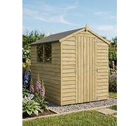 Mercia 7 X 5Ft Overlap Apex Garden Shed One Colour