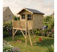 Mercia 7 x 5ft Wooden Poppy Playhouse & Tower