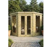 Mercia 7 X 7Ft Premium Corner Summerhouse One Colour