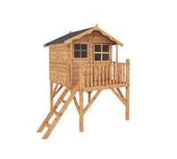 Mercia 7 x 5 ft Wooden Poppy Playhouse with Tower
