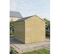 Mercia 8 X 6Ft Great Value Windowless Overlap Apex & Shed One Colour