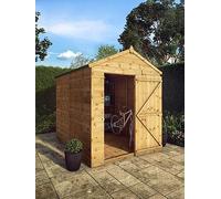 Mercia 8 X 6Ft Shiplap Apex Windowless Shed One Colour