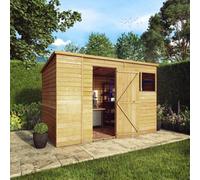 Mercia 10 X 6Ft Overlap Pent Shed January