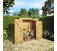 Mercia 6 X 2.6Ft Pent Store Overlap One Colour
