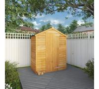 Mercia Overlap Windowless Apex Timber Shed - 3 x 5ft
