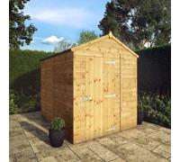 Mercia Shiplap Windowless Apex Timber Shed - 8 x 6ft