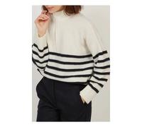 Mercia Superfine Alpaca and Merino Wool Sweater Ivory L / 3