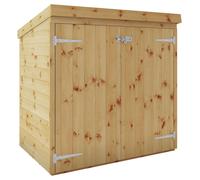 Mercia Tongue and Groove Pent Mower Store - 3 x 5ft