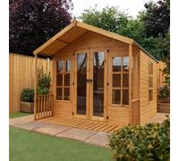 Mercia Wessex 8' 2" x 8' Apex Summerhouse - Premium Dip Treated Shiplap