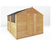 Mercia Wooden Overlap Garden Shed 10 x 8ft
