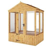 Mercia Woodsman Styrene Glazed Apex Greenhouse - 4 x 6ft
