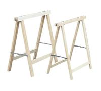 MERCIER OUTILS ET MANCHES MOA60012 Folding Trestle Ash 80 x 80 Sect.55 x 30 Pro Mercier 418 Zinc Plated Compass