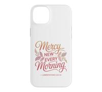 Mercies New Every Morning Lamentations 3:22-23 Christian Case for iPhone 14 Plus