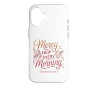 Mercies New Every Morning Lamentations 3:22-23 Christian Case for iPhone 16