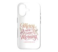 Mercies New Every Morning Lamentations 3:22-23 Christian Case for iPhone 17