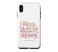 Mercies New Every Morning Lamentations 3:22-23 Christian Case for iPhone XS Max
