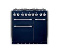 Mercury 1000 Dual Fuel Range Cooker - Indigo Blue