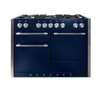 Mercury 1200 Dual Fuel Range Cooker - Indigo Blue