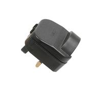 Mercury 13A Fused Euro Plug to 3-Pin UK Plug Converter