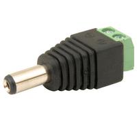 Mercury 2.1mm Dc Plug With Screw In Terminals Cctv And Guitar Effect Pedals