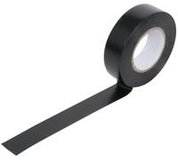 Mercury | 20 Metre Electrical Insulation Tape - Strong PVC Adhesive | Water-Resistant & Flame Retardant | BS Approved | Professional & DIY Use | Black