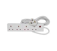 Mercury 4 Gang Extension Lead 1m
