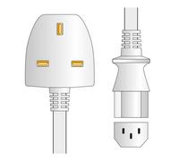 Mercury 5M Metre Uk Mains Power Plug To Iec C13 Cable Cord Lead Pc Kettle Tv 10A