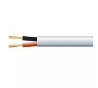 Mercury Speaker Cable 801.817UK - Heavy Duty Double-Insulated 100V Line, 2x45 Strand White 100m