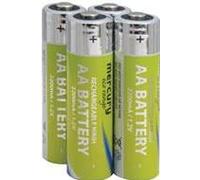 mercury AA21 AA Rechargeable NiMH Batteries - Blue (Pack of 4)