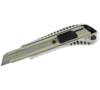 Mercury Aluminium Craft Knife with 10pcs Snap-Off Blades