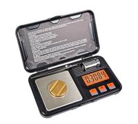 Mercury | Digital Pocket Scale - 50g / 0.001g Mini Pocket Kitchen Weighing Scales With Back-Lit Screen, Accuracy and Precision Scales for Jewellery, Gold, Food, Coffee, Herb, Coins
