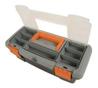 Mercury Durable Plastic Small Toolbox With Double Clasp Fastening And Carry Handle