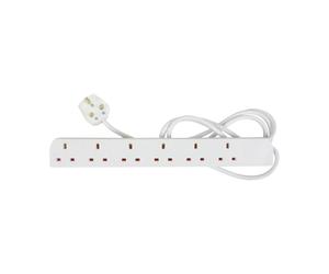 Mercury Essential 6 Gang Extension Lead 2m