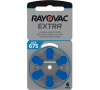 Mercury Free hearing aid battery 675 Rayovac - 10 Pads