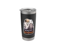 Mercury in Retrograve Retrograde Halloween Ghost Grave Stainless Steel Insulated Tumbler