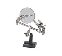 Mercury Helping Hand MAG01 – Heavy Duty with 3x Zoom Magnifying Glass, Silver