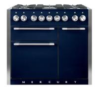 Mercury MCY1000DFIN 100cm Wide Indigo Dual Fuel Freestanding Range Cooker