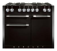Mercury MCY1082DFLQ 110cm Wide Liquorice Dual Fuel Freestanding Range Cooker
