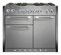 Mercury MCY1082DFSS 110cm Wide Stainless Steel Dual Fuel Freestanding Range Cooker