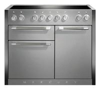 Mercury MCY1082EISS 110cm Wide Stainless Steel Induction Freestanding Range Cooker